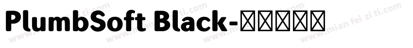 PlumbSoft Black字体转换